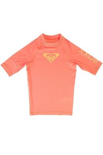 Гидрофутболка детская Roxy Whole Heart Sunkissed Coral