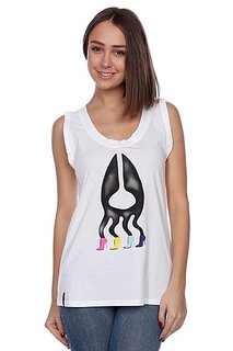 Майка женская Nixon Wms Head Over Heels Muscle Tank White