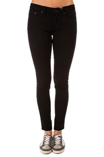 Джинсы узкие женские Insight Python Super Skinny Shorty Black Rinse