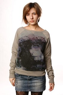 Толстовка классическая женская Insight Floral Kingdom Sweater Mushroom