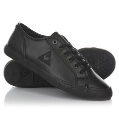 Кеды кроссовки низкие Le Coq Sportif Deauville Plus Lea Black