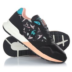 Кроссовки женские Le Coq Sportif Omega X Bird Of Paradise Black/Tropica