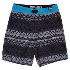 Шорты пляжные детские Billabong An Zigzag 15 Black