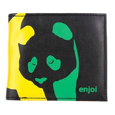 Кошелек Enjoi Panda Wallet Black/Rasta