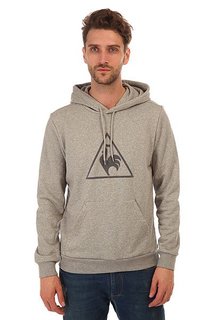 Толстовка кенгуру Le Coq Sportif Affutage Po Hood Unbr Light Heather Grey