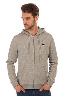 Толстовка классическая Le Coq Sportif Ailier Fz Hood Unbr Light Heather Grey