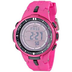Электронные часы женские Casio Sport PRW-3000-4B Pink