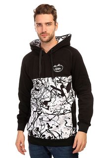 Толстовка сноубордическая Shweyka Blur Hoodie White/Black