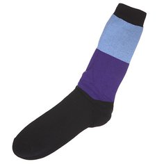 Носки Shweyka Stripe Socks Blue/Violet/Black