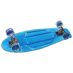 Скейт мини круизер Sunset Wave Complete Blue Deck Blue Wheels 6 x 22 (55.9 см)