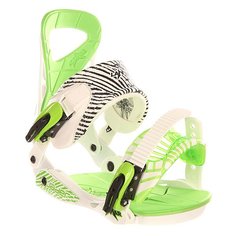 Крепления для сноуборда Lamar Vader White/Green