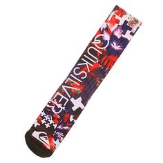 Носки средние Quiksilver Frontboarder Sublim Crew Victoria Blue