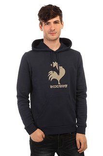 Толстовка кенгуру Le Coq Sportif Osr Po Hood Dress Blues