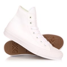 Кеды кроссовки высокие Converse Chuck Taylor All Star Ii Hi White