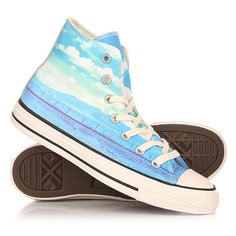 Кеды кроссовки высокие женские Converse Chuck Taylor All Star Hi Spray Paint