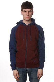 Толстовка Fallen Harlem Hood Midnight/Maroon