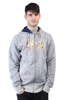 Толстовка Picture Organic Basement Sweat Zip Dark Blue Logo Leaf