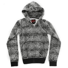 Толстовка Fallen Cobra Hood Fleece Black/White/Snakes