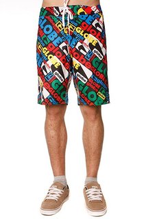 Пляжные мужские шорты Globe Matrix Boardie Black Primary