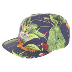 Бейсболка пятипанелька Penfield Casper Botanical Cap Navy