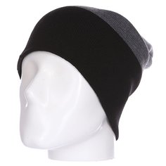 Шапка носок Shweyka Trio Beanie Grey/Black