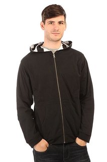 Толстовка классическая Fallen Reversible Newport Zip Hood Black/White