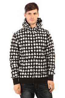 Толстовка классическая Fallen Cobra Hood Fleece Black/White/Suits