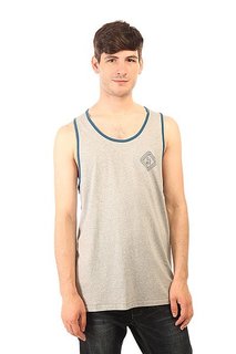 Майка Globe Block Singlet Grey Marle