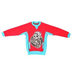Толстовка свитшот детская Shweyka Crewneck Red/Blue