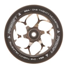 Колесо для самоката Fasen 120 Mm Wheel Chrome/Black