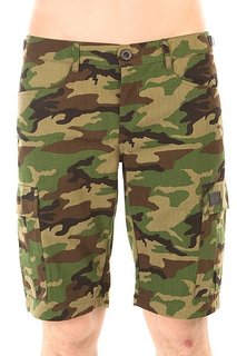 Шорты классические Skills Cargo Shorts Strap Street Camo