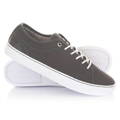 Кеды кроссовки низкие Quiksilver Cove Canvas Grey