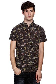 Рубашка Globe Crococlock Shirt Vint Blk