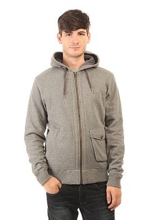 Толстовка утепленная Globe Carter Hoodie Grey Marle