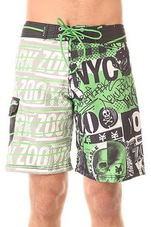 Шорты пляжные Zoo York Post Boardshorts Verde