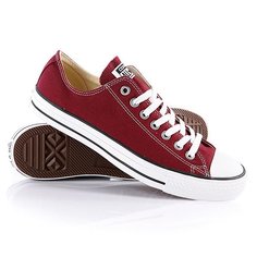 Кеды кроссовки Converse All Star Ox Maroon