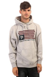 Толстовка кенгуру Fallen S.o.s Heat Grey/Black