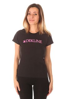Футболка женская Dekline Bar Black
