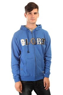 Толстовка с наушниками Globe Southpaw Zip Hoodie Oxide Blue