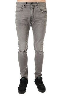 Джинсы узкие Quiksilver Distorsgredam32 Grey Damaged