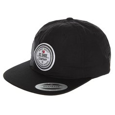 Бейсболка с прямым козырьком DC Sealage Black