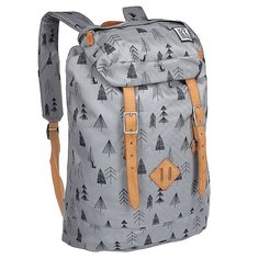 Рюкзак туристический The Pack Society Premium Backpack Grey Tree Allover