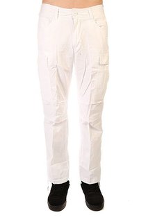Штаны прямые Urban Classics Combat Cargo Pants White