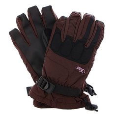 Перчатки сноубордические женские Pow Ws Warner Glove Brown