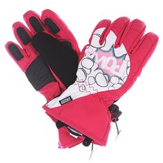 Перчатки сноубордические детские Pow Grom Glove Pink