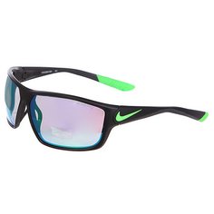 Очки Nike Optics Ignition R Matte Black/Poison Green/Grey W/Ml Green Flash Lens
