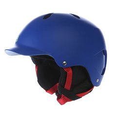 Шлем для сноуборда детский Bern Bandito Eps Liner Matte Cobalt Blue/Black
