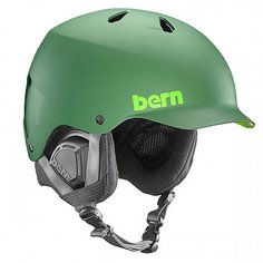 Шлем для сноуборда Bern Snow Eps Watts Eps Leaf Matte Green/Black Liner