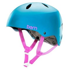 Шлем для велосипеда детский Bern Bike EPS Diabla Satin Cyan Blue