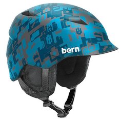 Шлем для сноуборда детский Bern Snow Zipmold Camino Matte Blue Camo Print/Black Liner